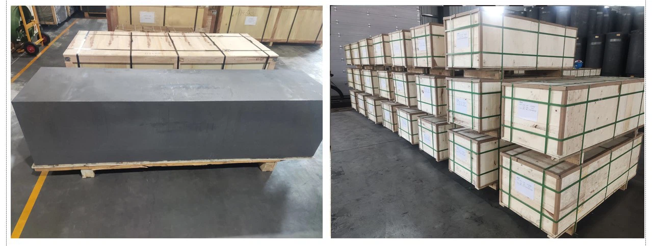 Medium Grain Extruded Graphite Block Medium Grain Extruded Graphite Block